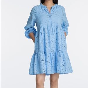 NWT Adyson Parker Blue Eyelet Dress